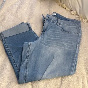 1822 Denim Light Blue Boyfriend Jeans